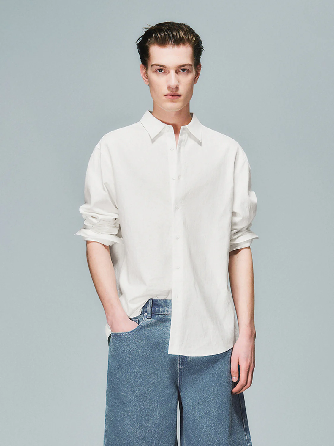 Loose Long Sleeve Shirts - Image 22