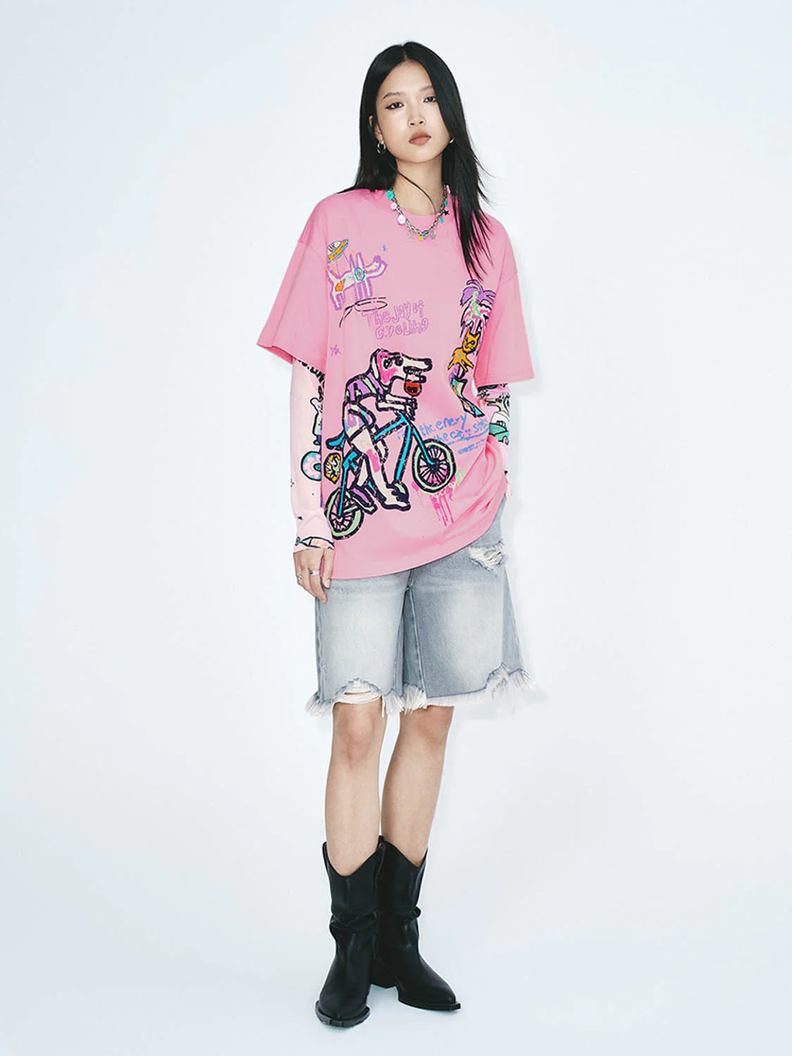 Loose Printed T-Shirts - Image 4