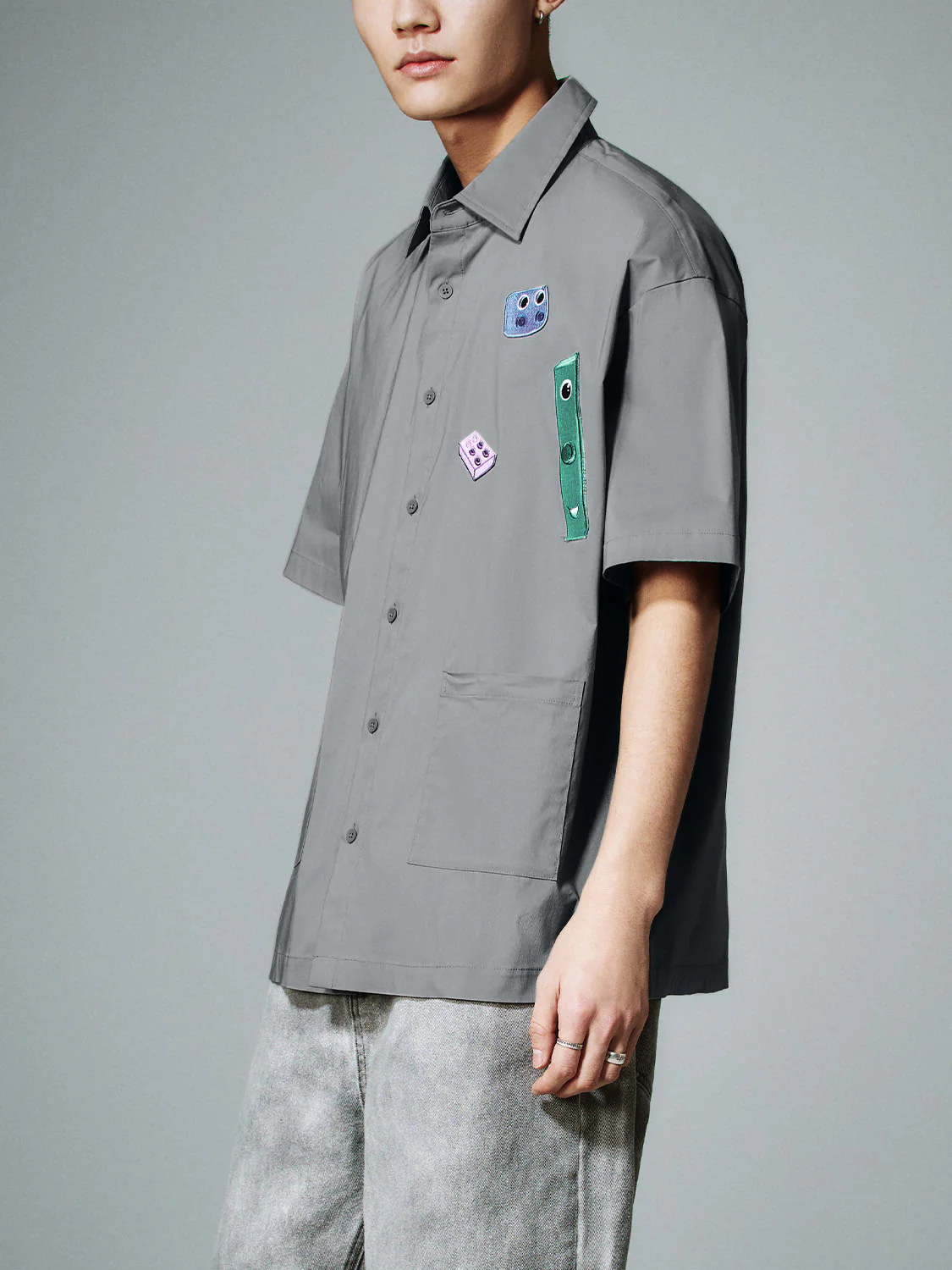 Loose Short Sleeve Shirts - Image 3