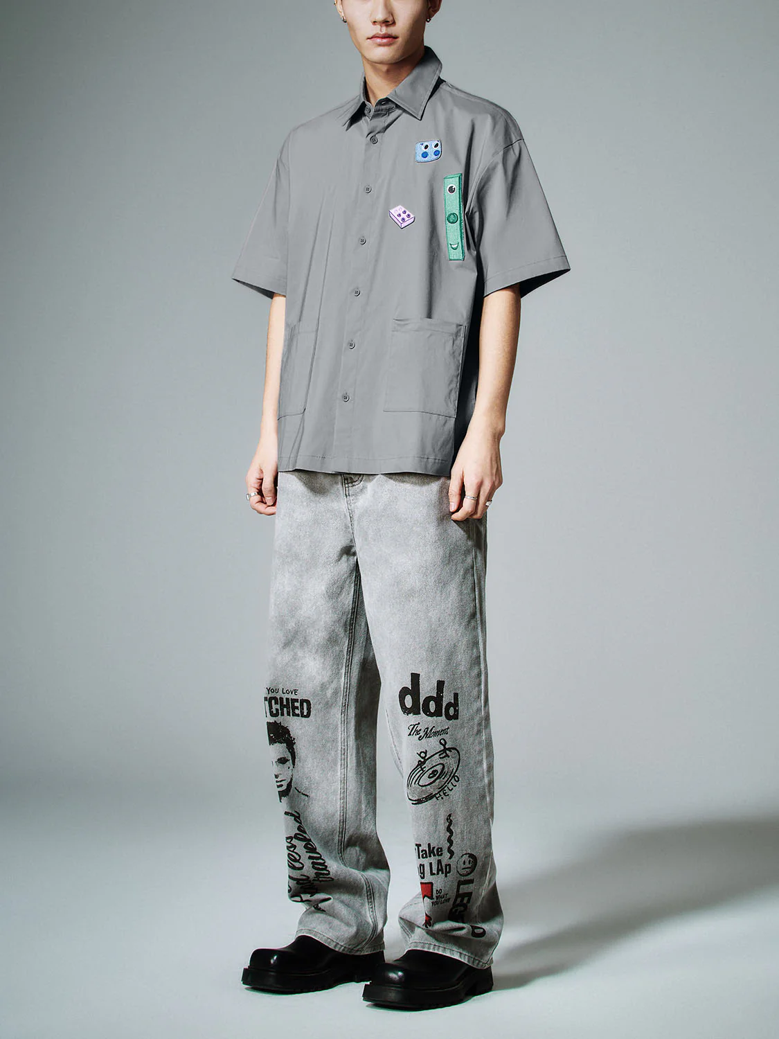 Loose Short Sleeve Shirts - Image 5