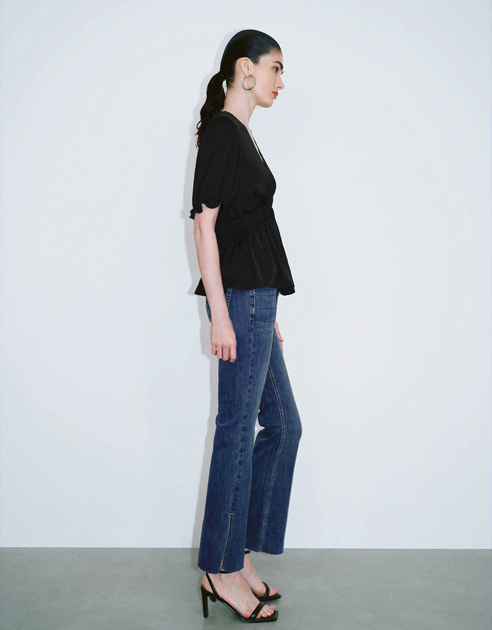 Loose V-Neck Blouse - Image 15