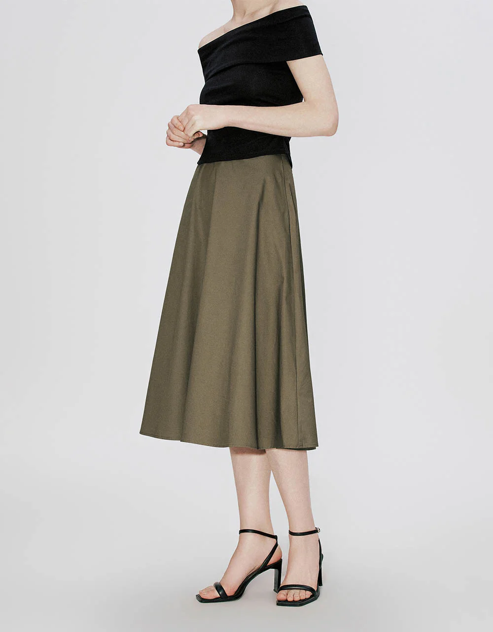 Midi A-Line Skirt - Image 20