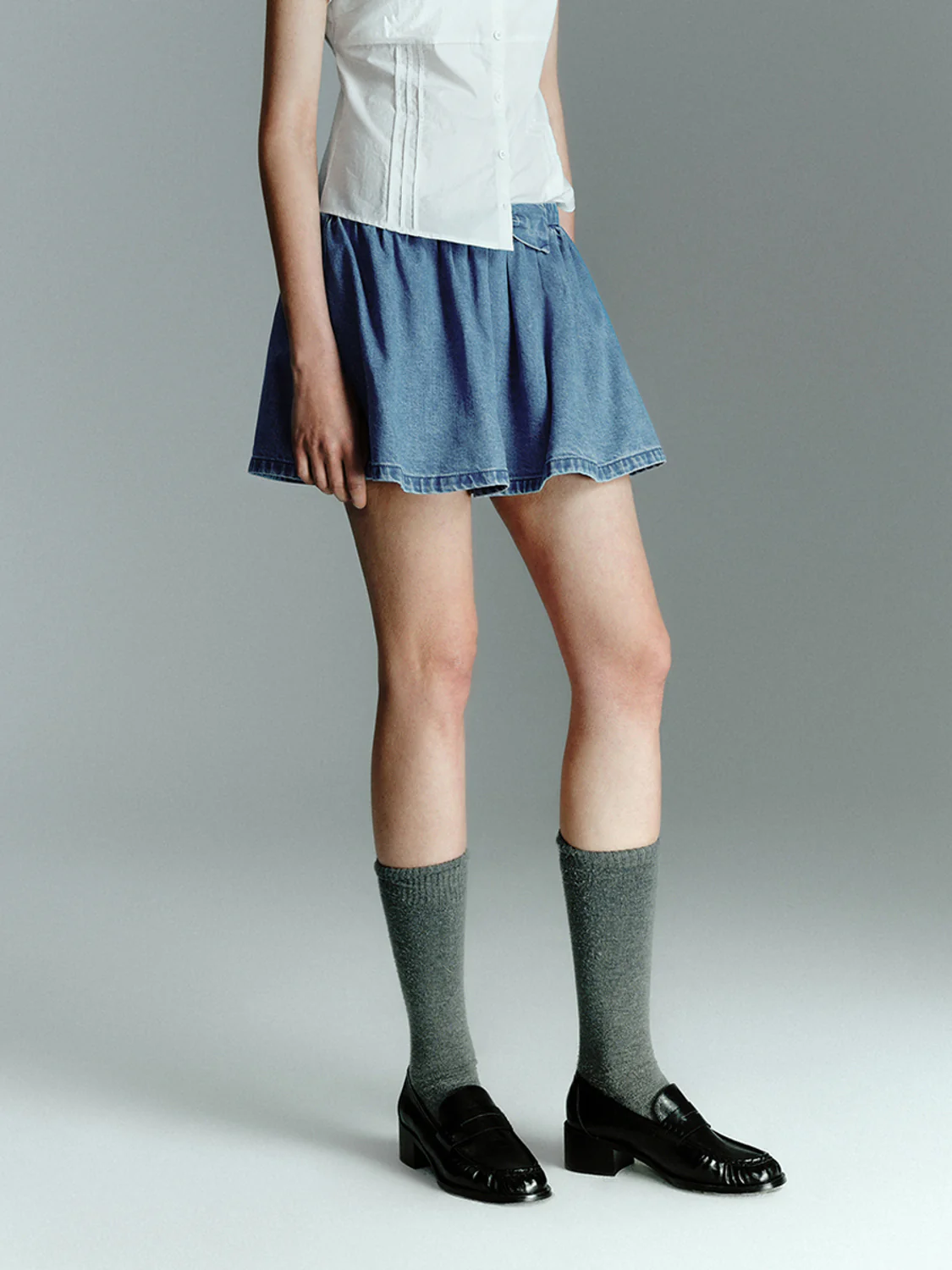 Mini Denim Skirts - Image 3