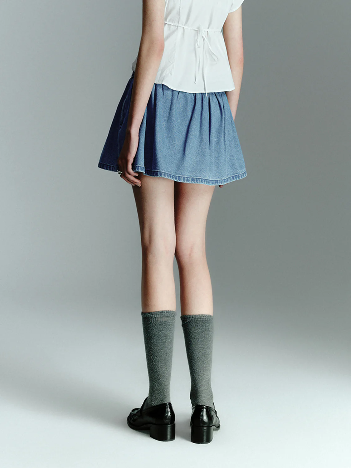 Mini Denim Skirts - Image 4