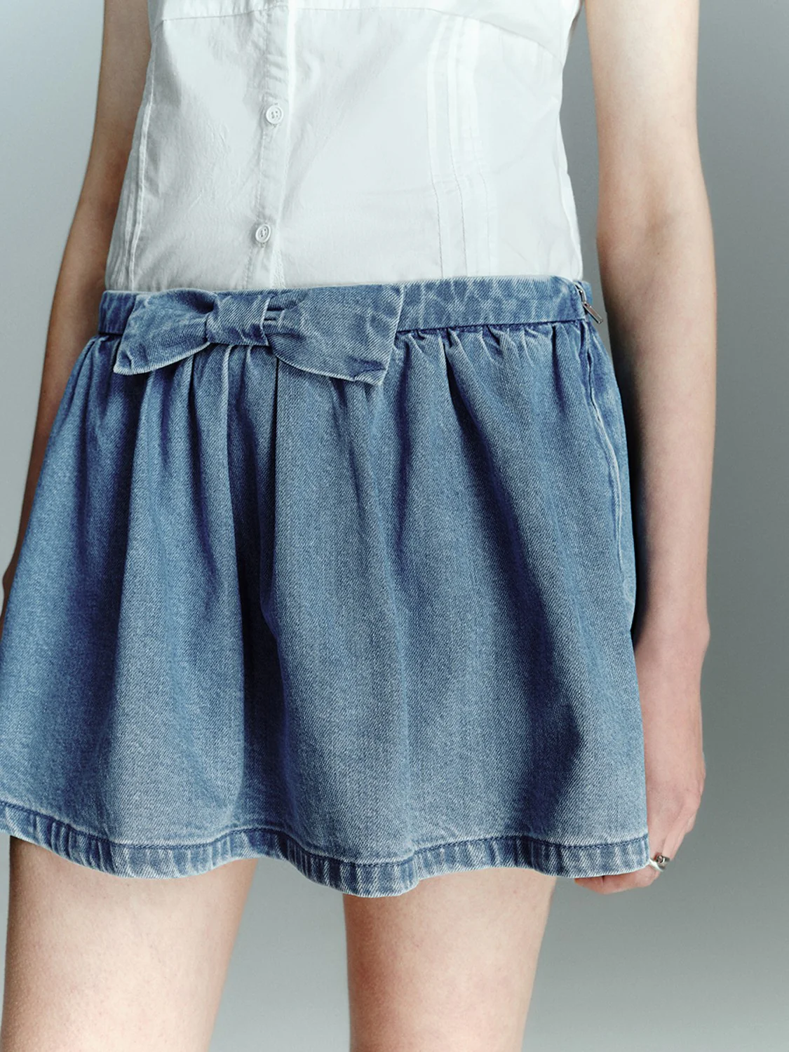 Mini Denim Skirts - Image 5