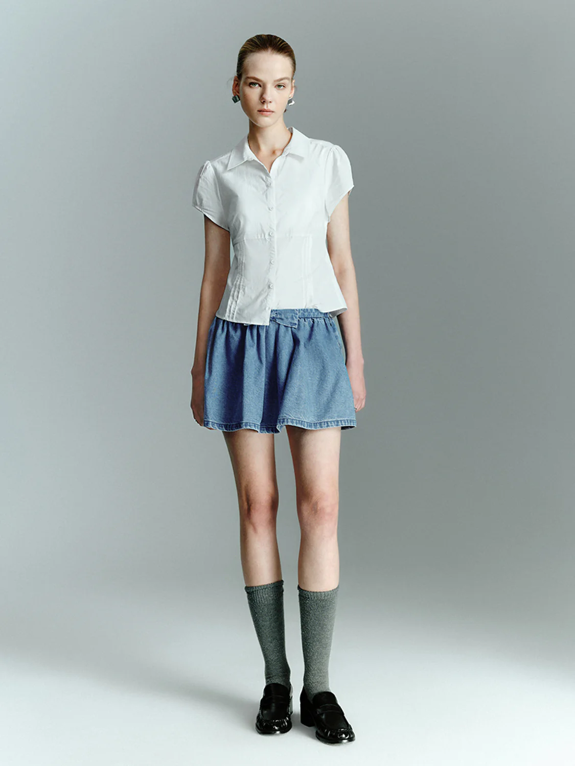 Mini Denim Skirts - Image 6