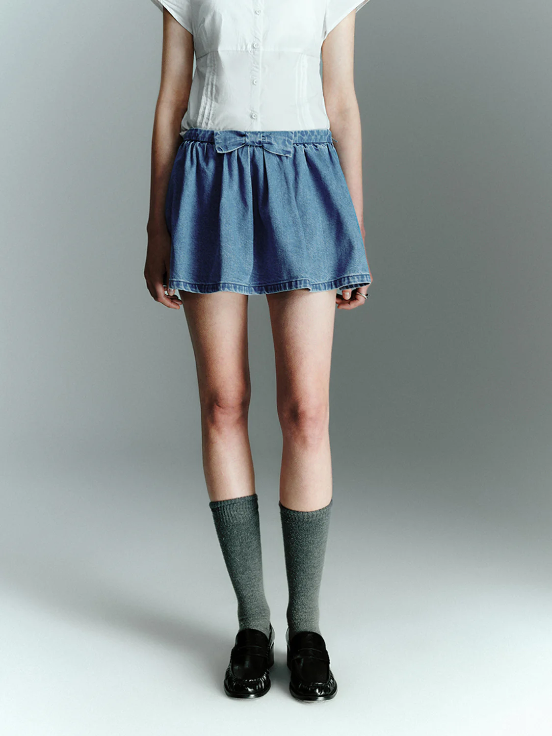 Mini Denim Skirts - Image 7