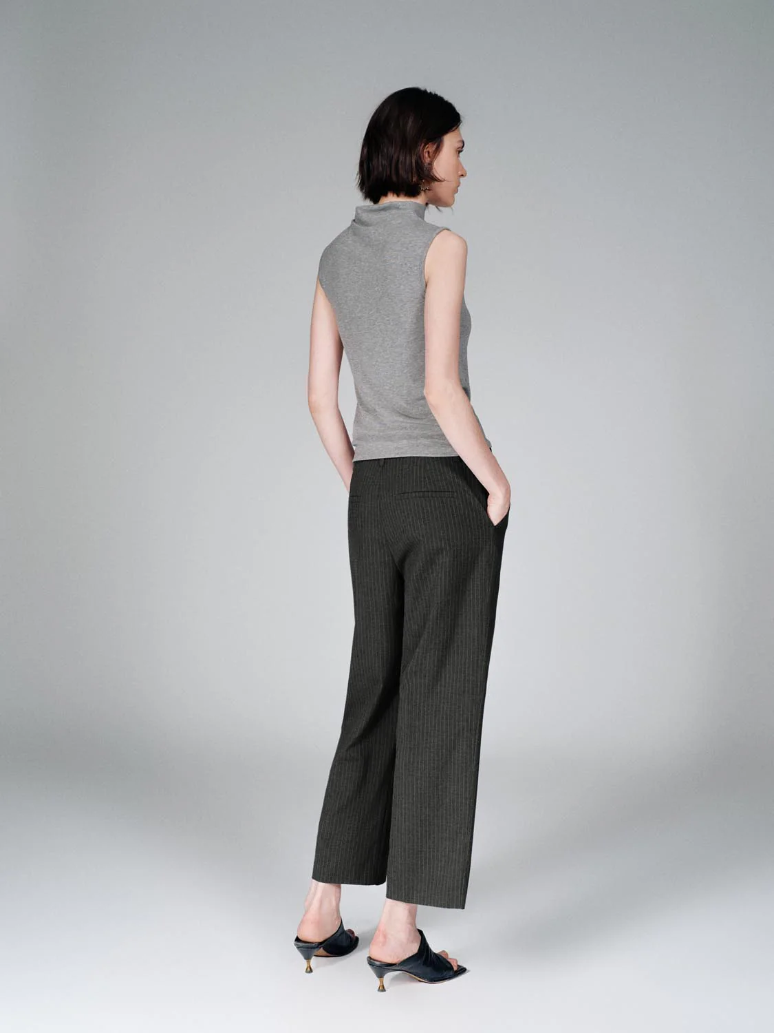 Mock Neck Tank Tops - Image 14