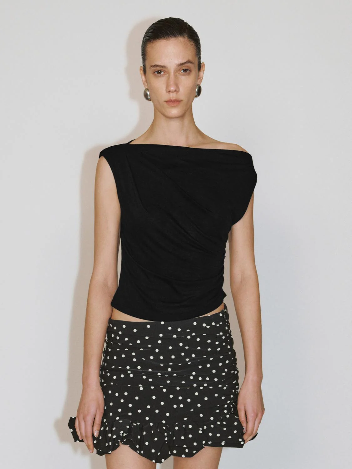 Off Shoulder Skinny Fit Tops - Image 8