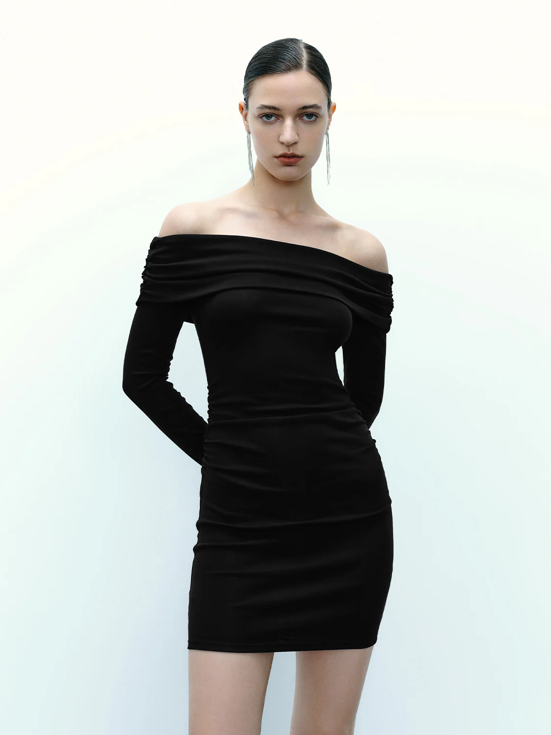 Off Shoulder Skinny Dress