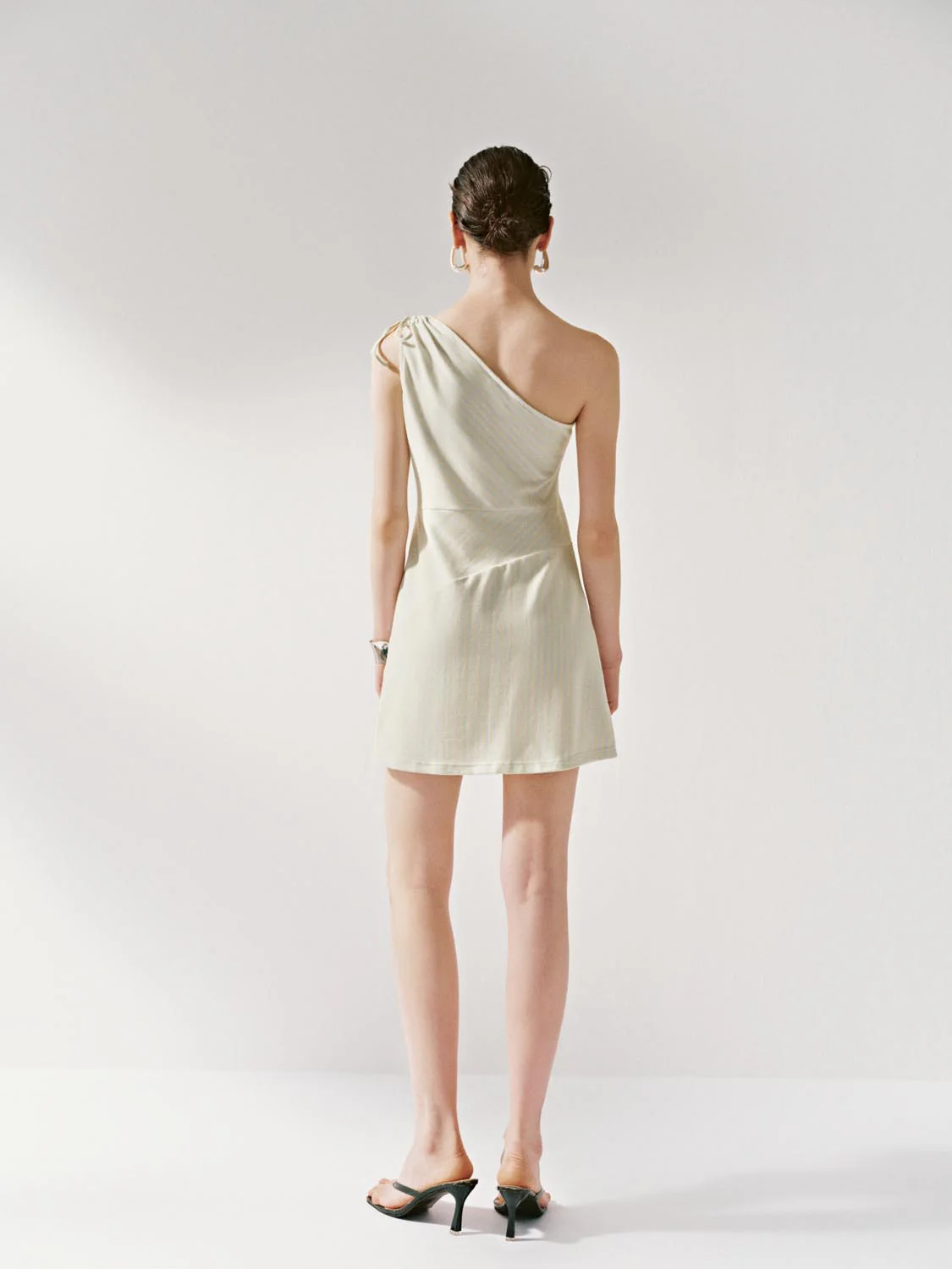 One Shoulder Skinny-Fit Dresses - Image 6