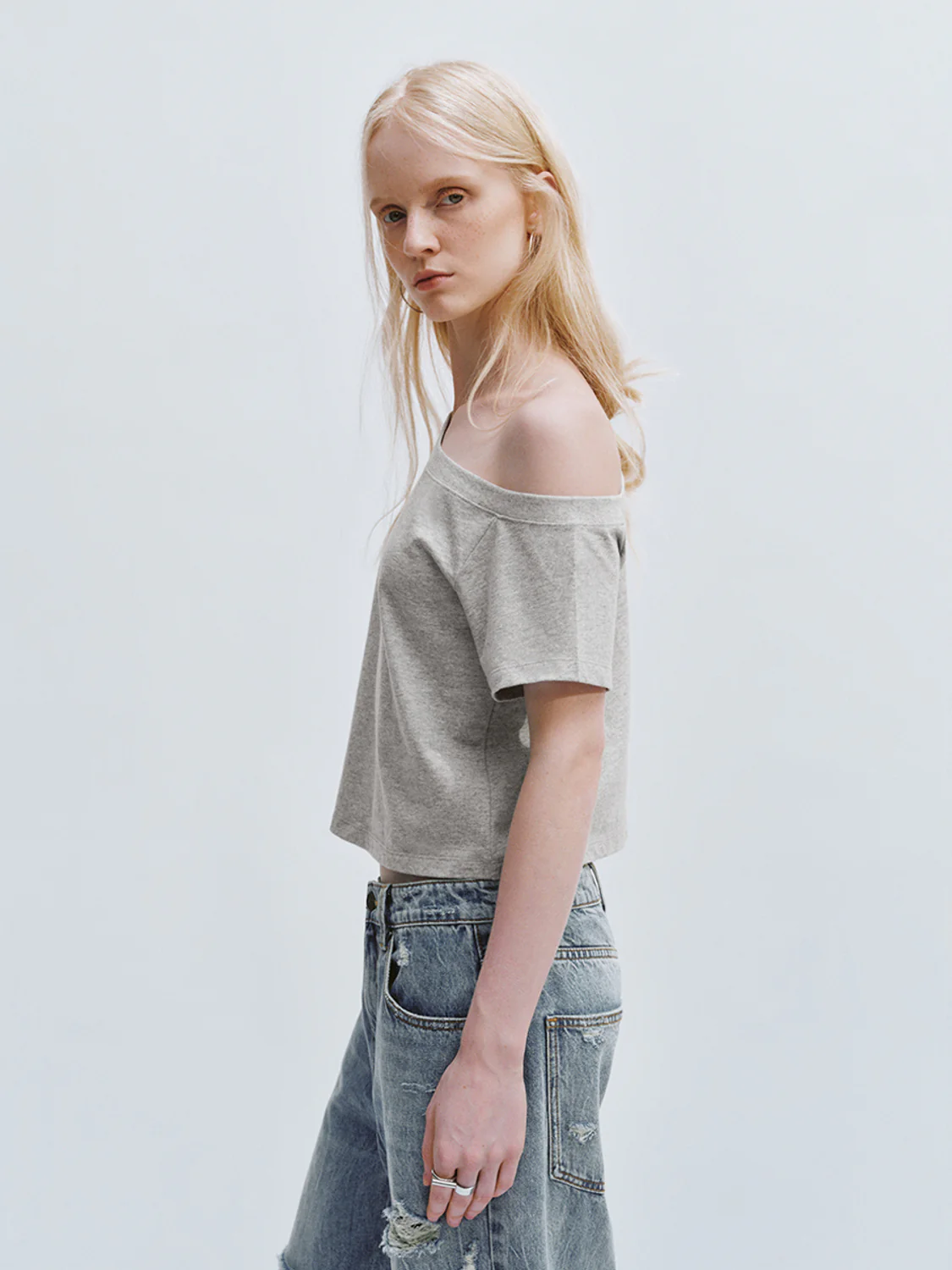 One Shoulder T-Shirts - Image 11