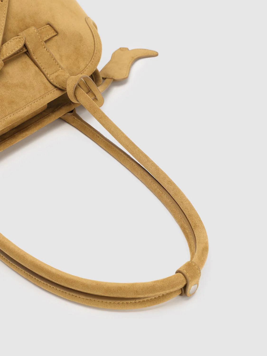Oversize Buckle Detail Shoulder Bags - Image 6