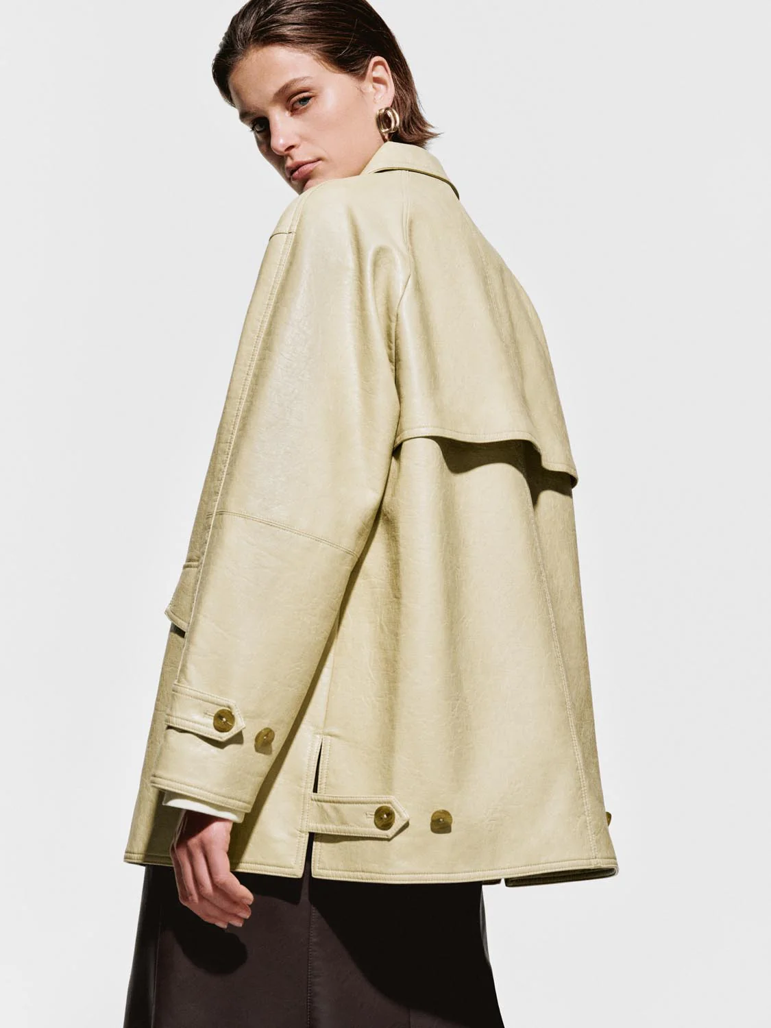 Oversize Flap Pockets Jackets - Image 2