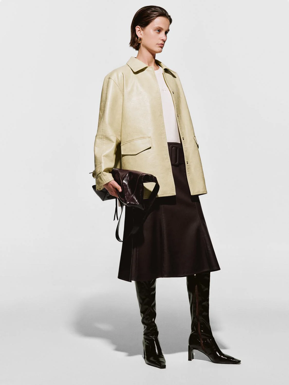 Oversize Flap Pockets Jackets - Image 4