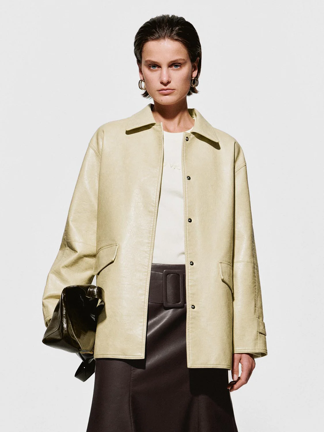 Oversize Flap Pockets Jackets - Image 9