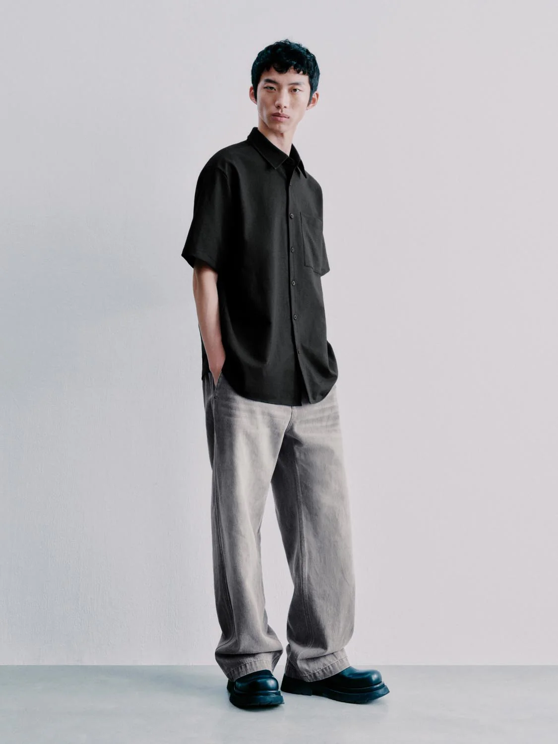 Patch Pocket Short Sleeve Shirts - Image 13
