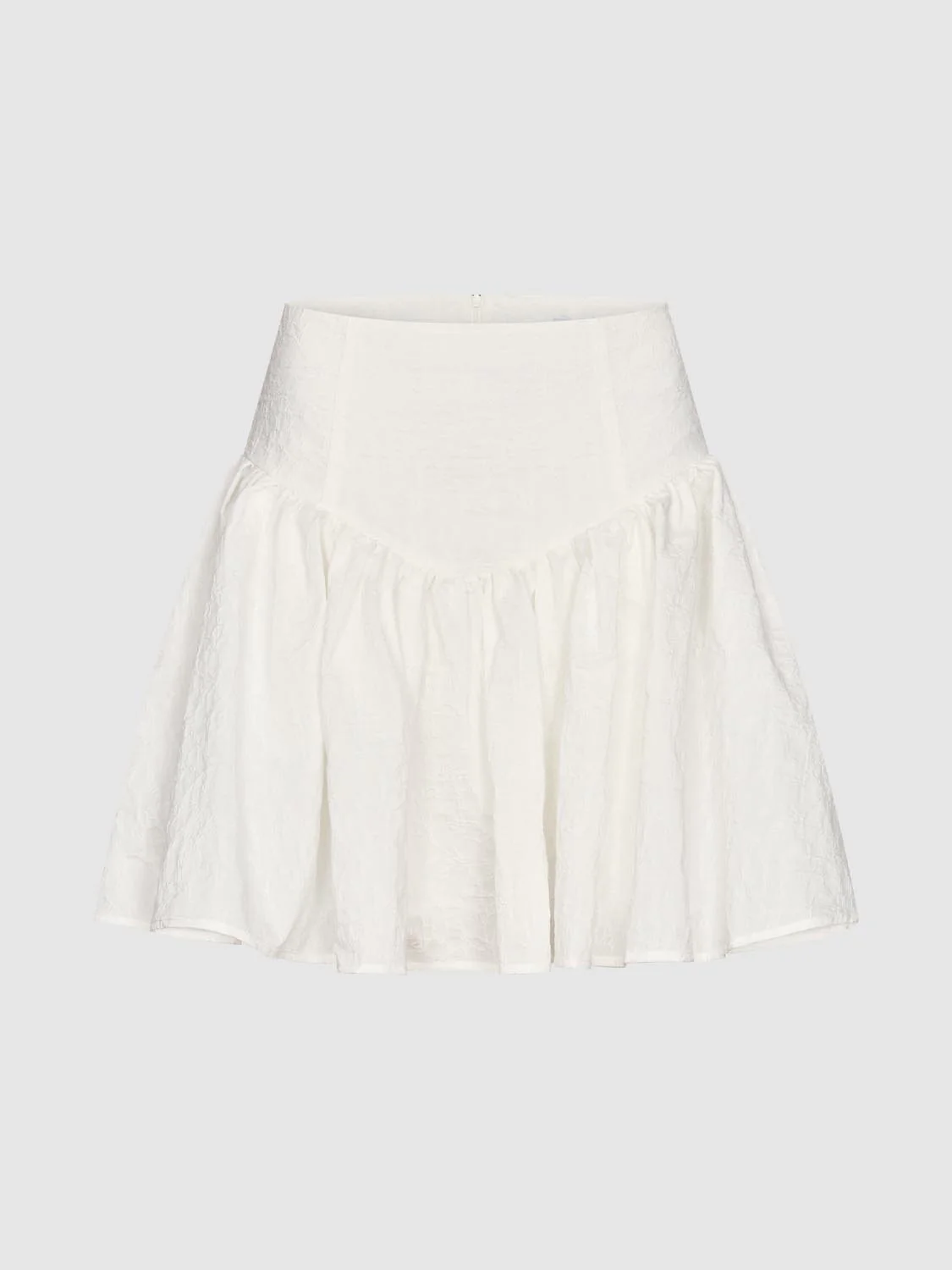 Pleated A-Line Mini Skirts - Image 2