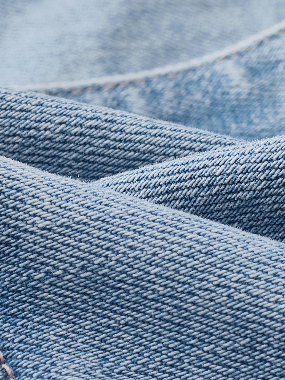 Pleated Denim Mini Skirts - Image 8
