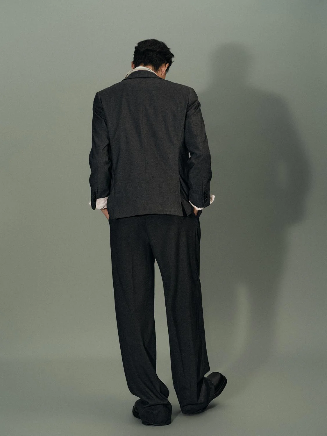 Pleated Straight Leg Pants - Image 4