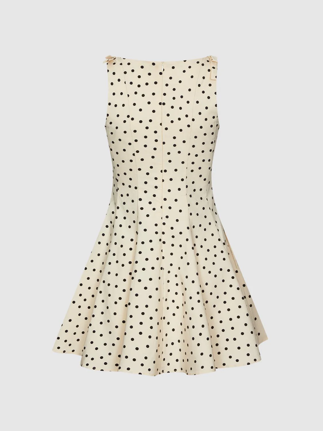 Polka Dot A-Line Midi Dresses - Image 2