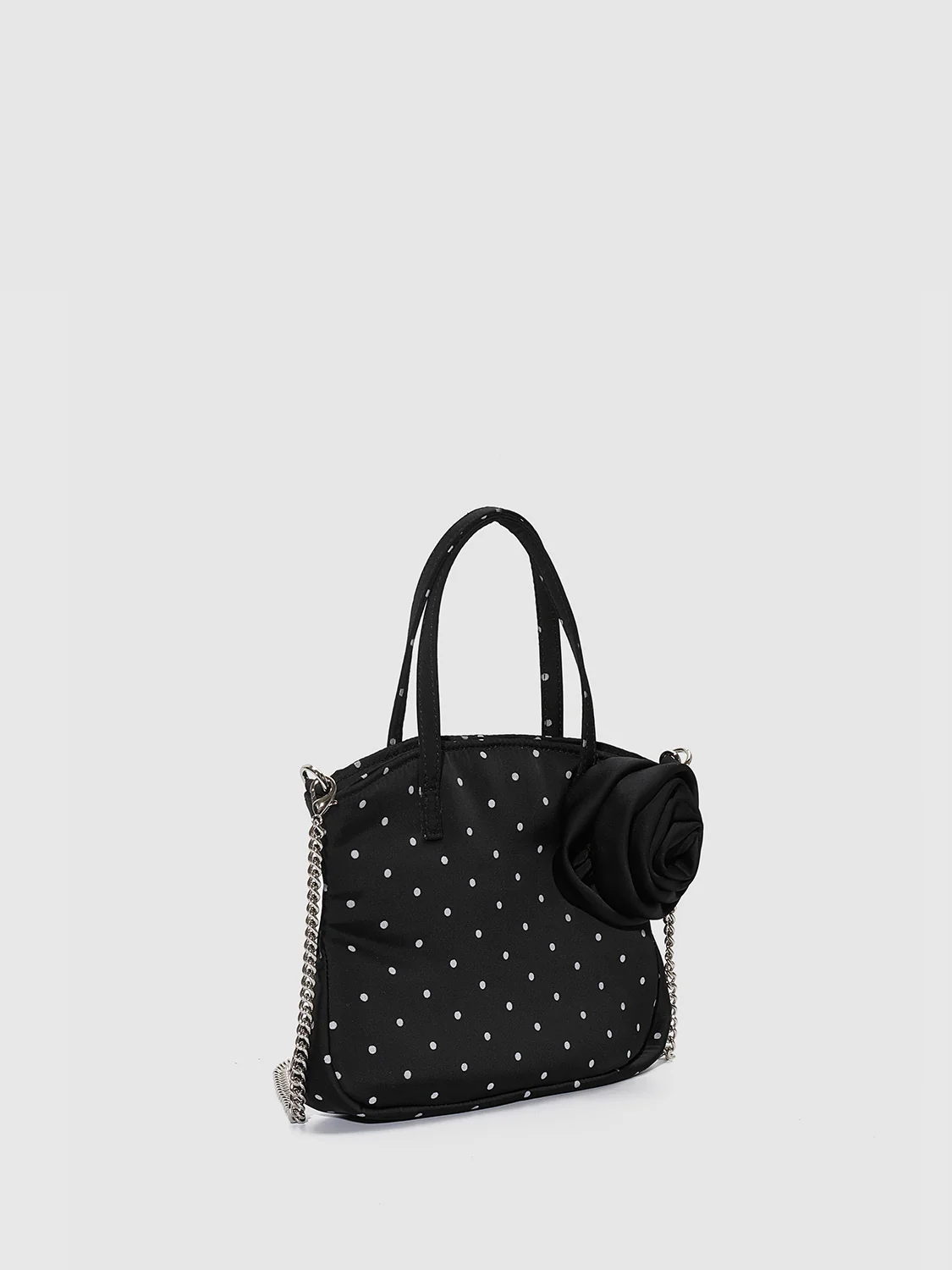 Polka Dot Handle Shoulder Bags - Image 2