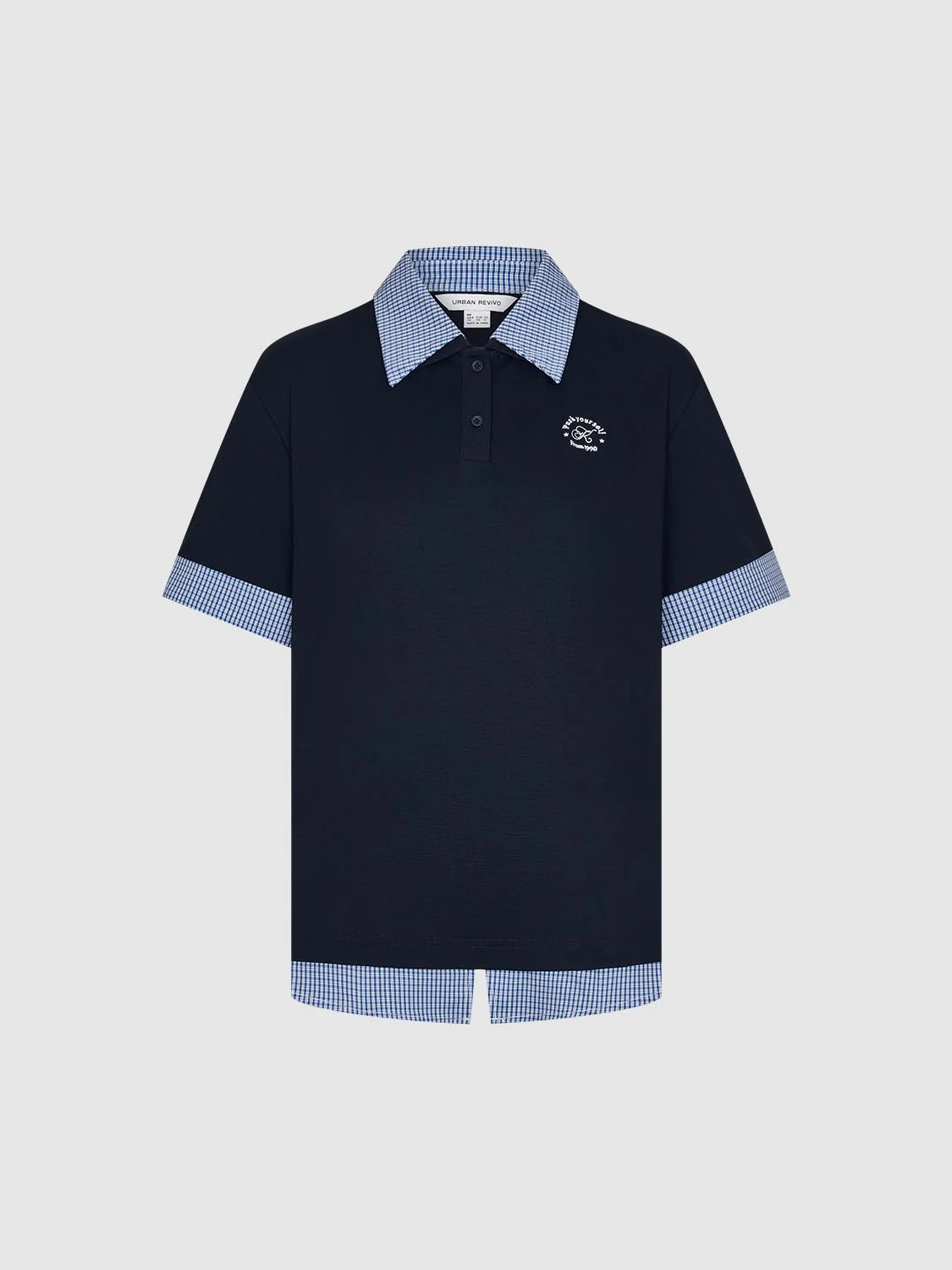 Polo Neck Contrast Trim T-Shirts - Image 15