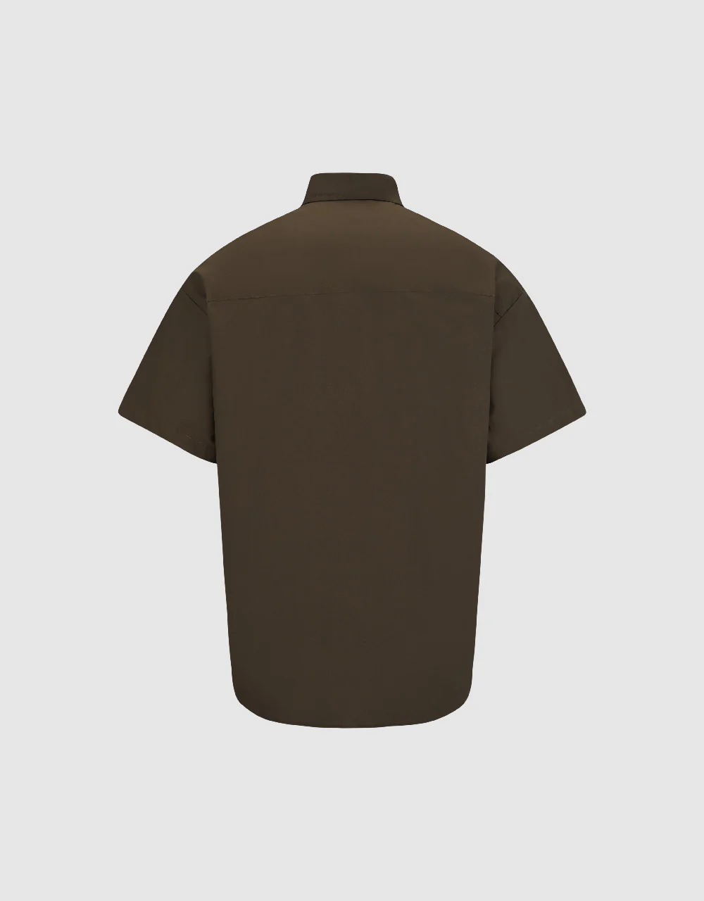 Printed Button Up Straight Shirt - Image 29