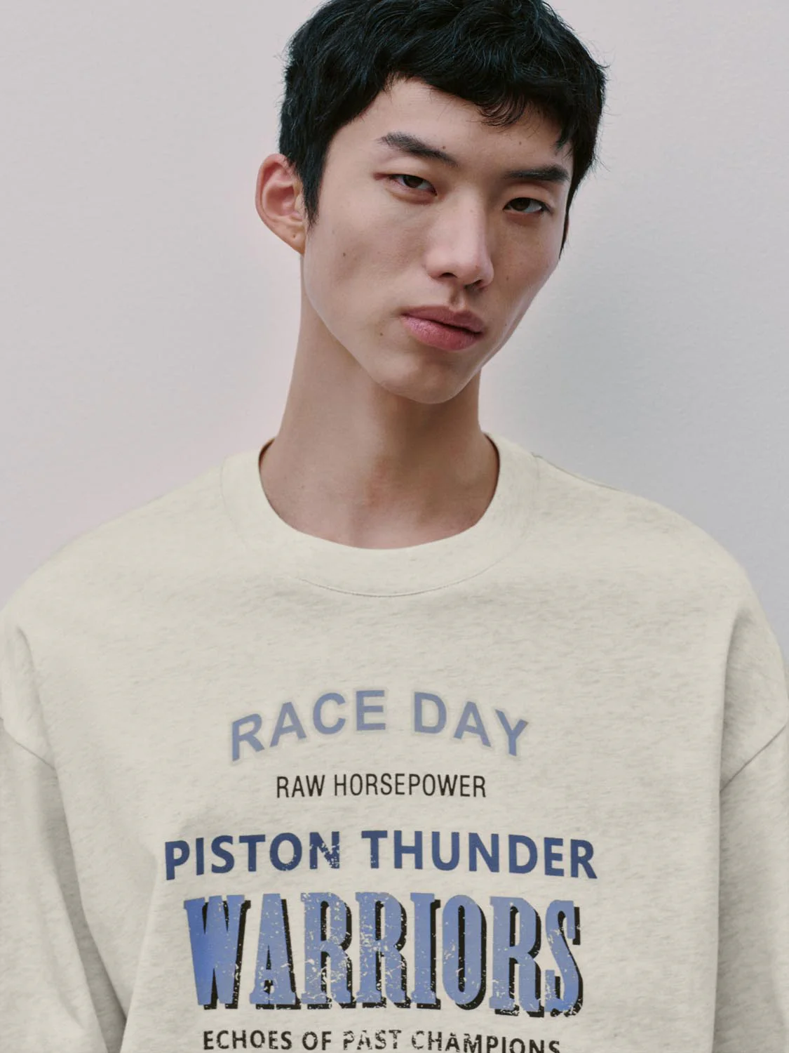 Printed Crew Neck Long Sleeve T-Shirts - Image 3