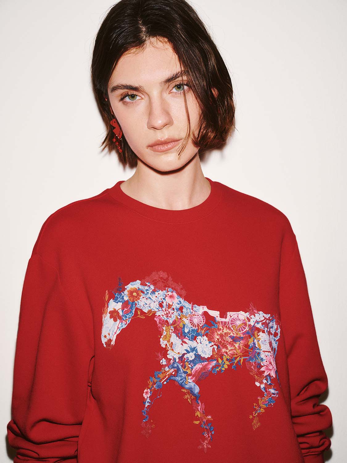 Printed Crew Neck Sweatshirts - Image 3