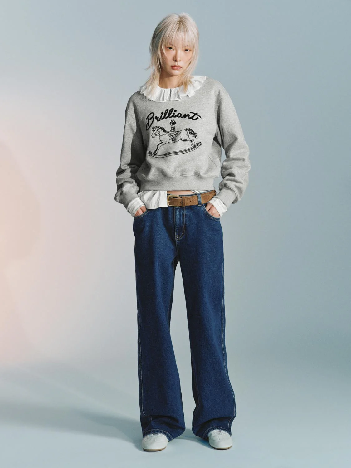 Printed Crew Neck Sweatshirts - Image 5