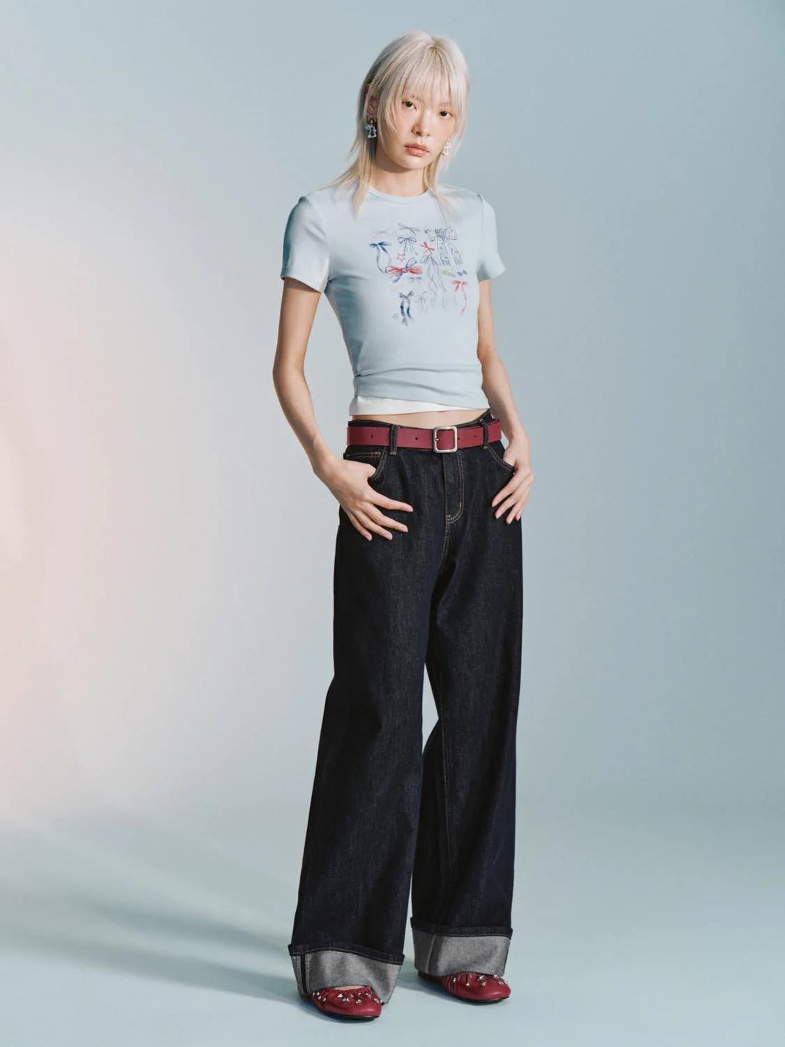 Printed Crew Neck T-Shirts - Image 4