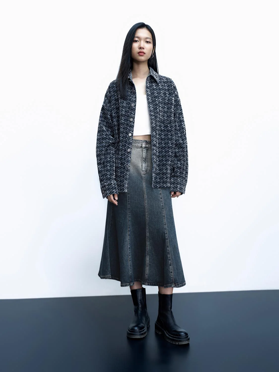 Printed Denim Shirts - Image 4