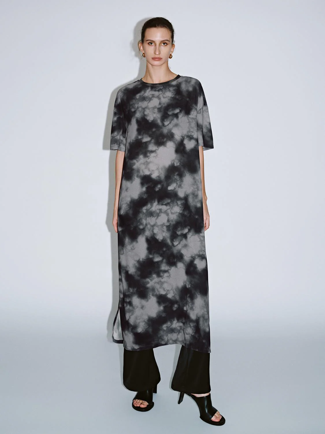 Printed Loose Straight Maxi Dresses - Image 10