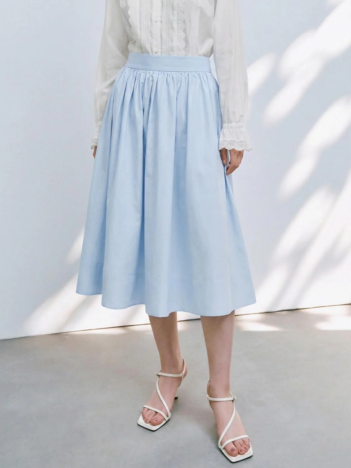 Pull On A-Line Midi Skirts - Image 17
