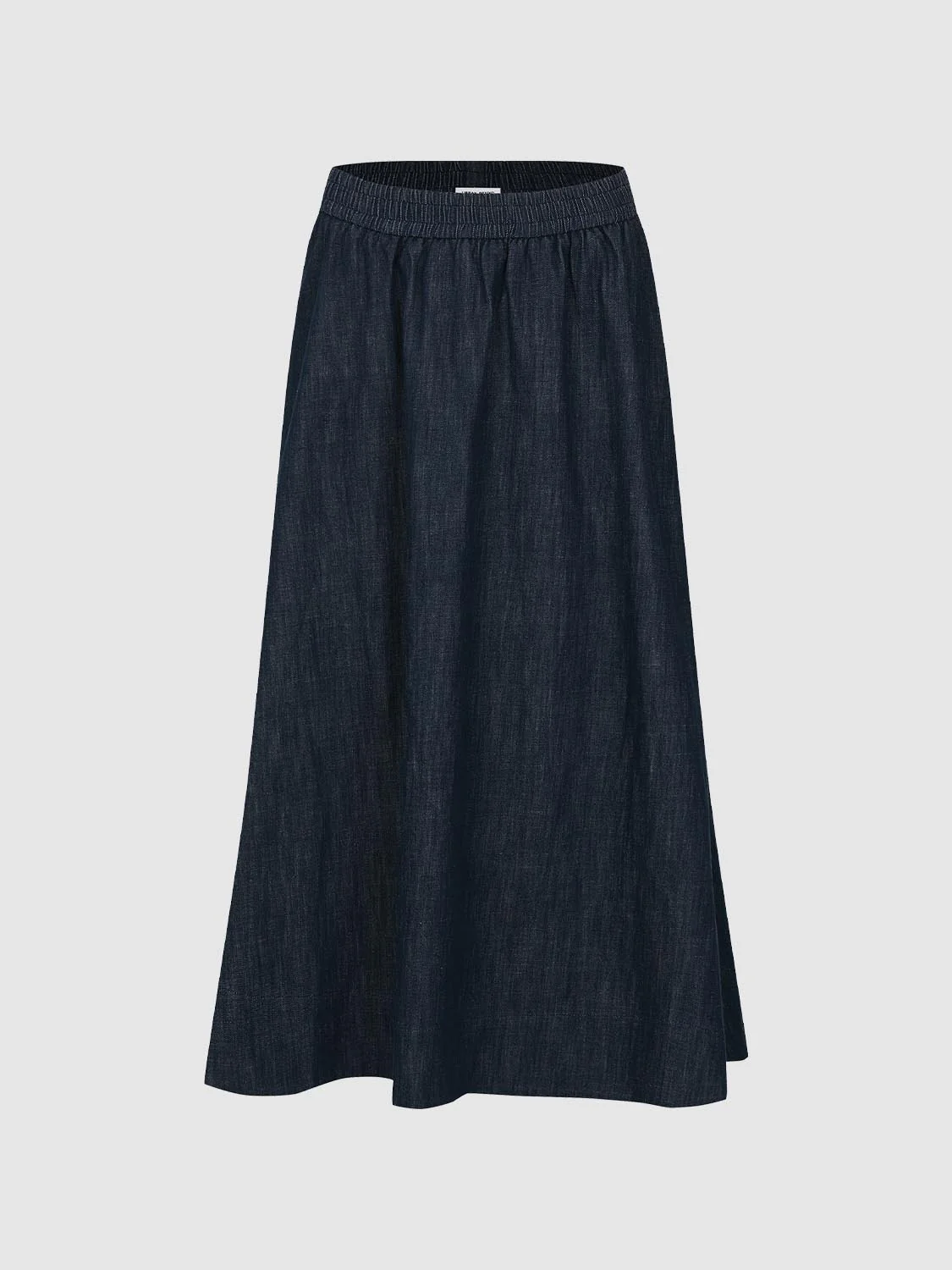 Pull On Denim Midi Skirts - Image 2