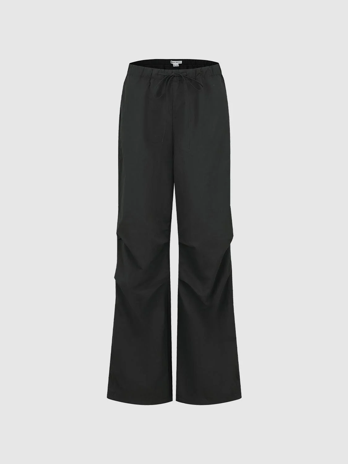 Pull On Drawstring Wide Leg Cargo Pants - Image 10
