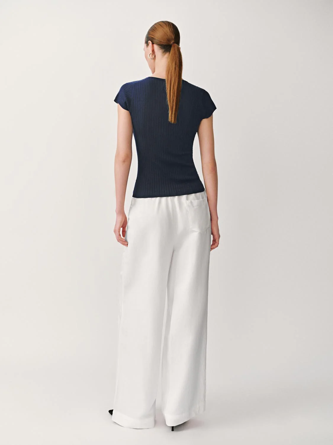 Rib Knitted T-Shirts - Image 6