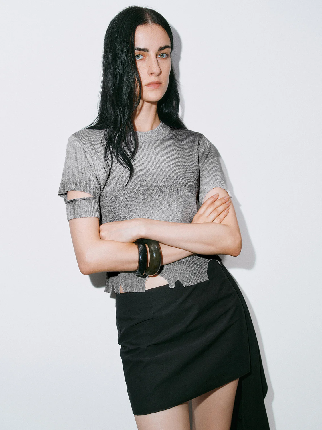 Ripped Knitted T-Shirts - Image 2