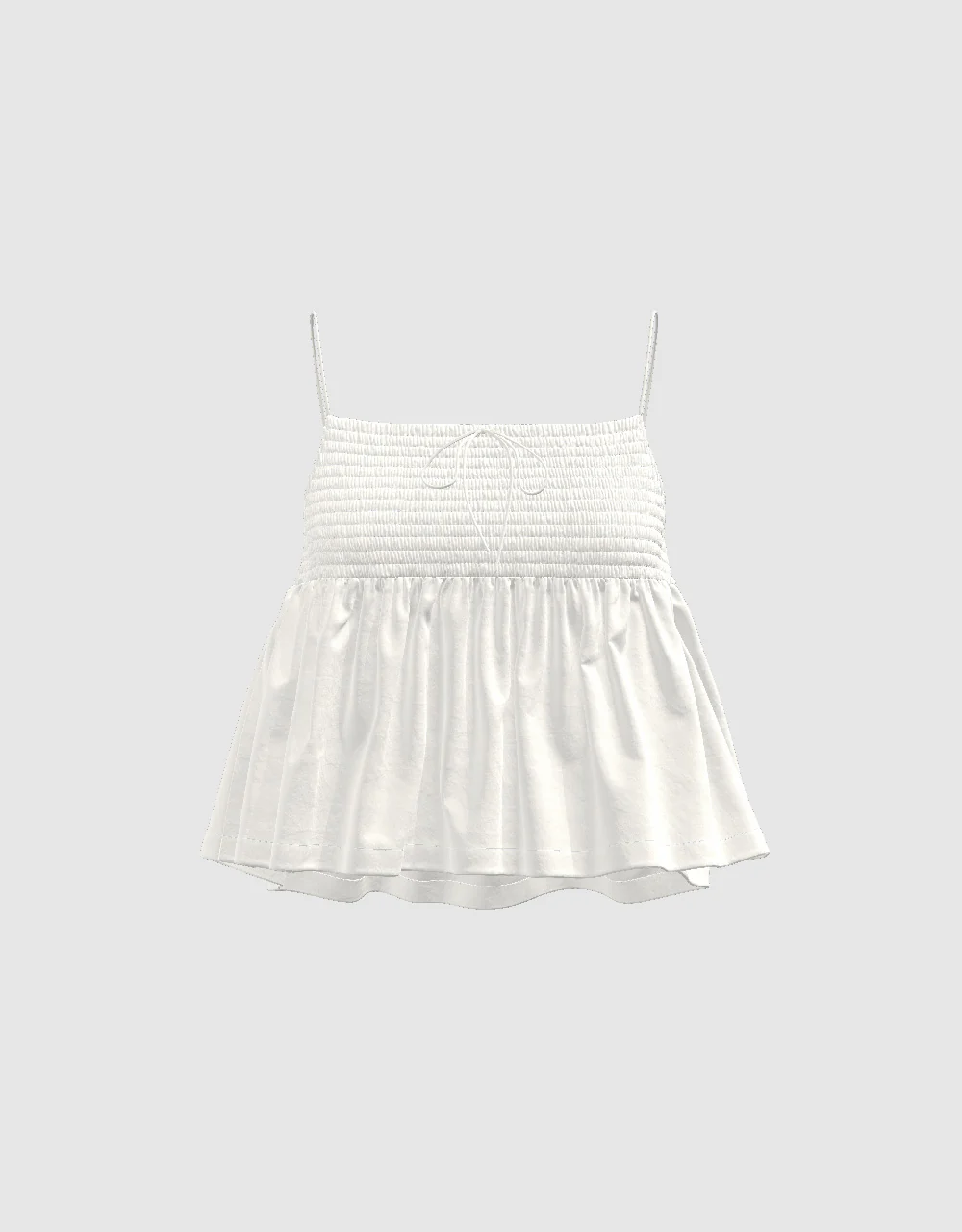 Shirred Cami Top