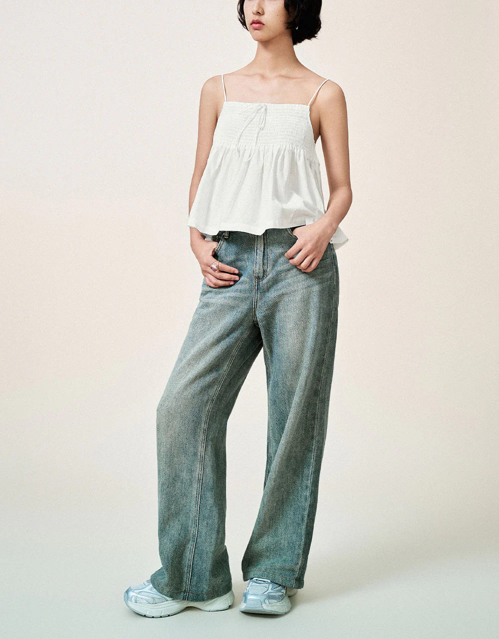 Shirred Cami Top - Image 8