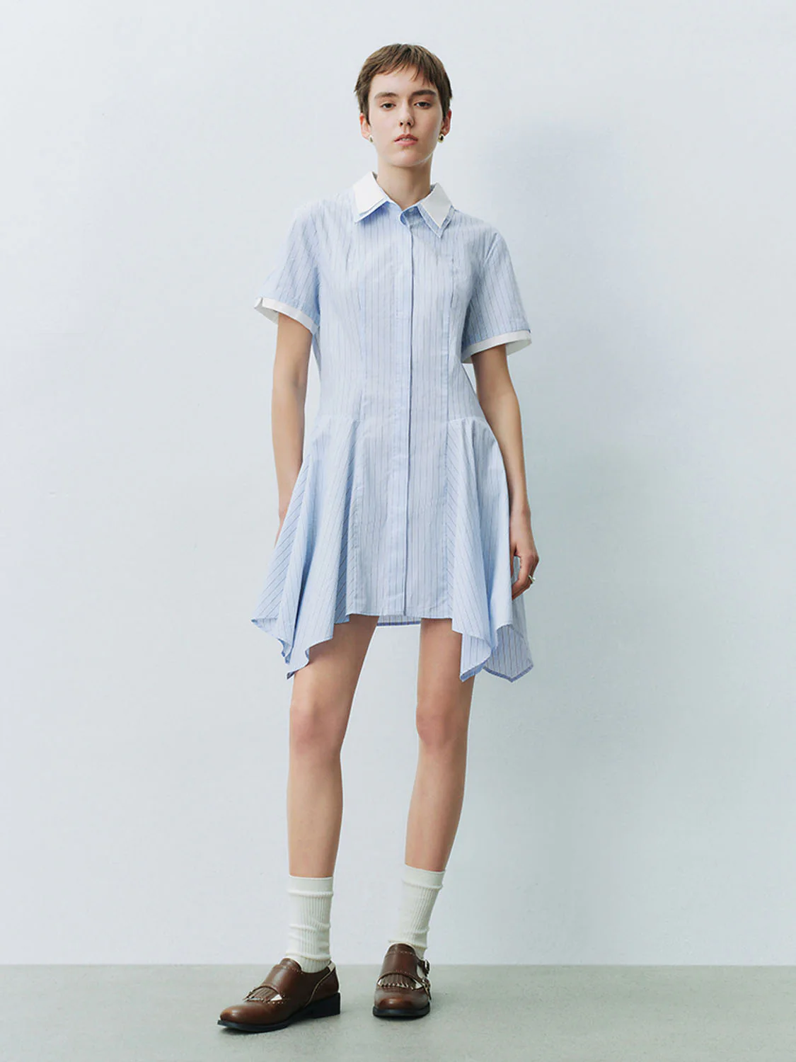 Short Sleeve A-Line Dresses - Image 4