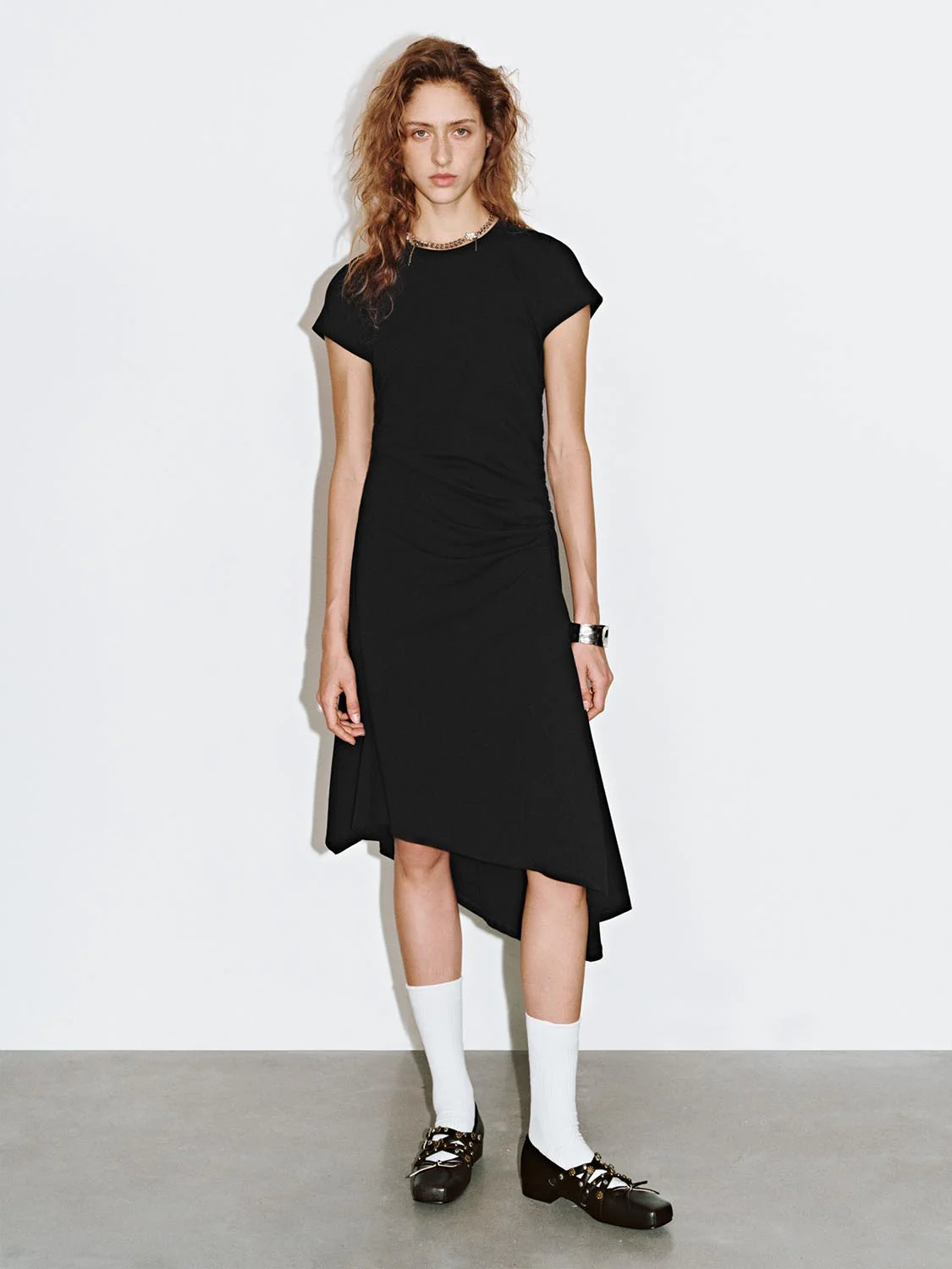 Short Sleeve A-Line Dresses - Image 30