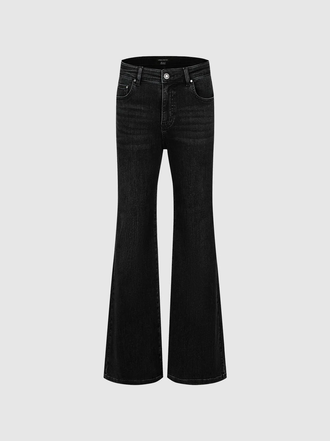 Skinny Fit Flare Leg Jeans - Image 2