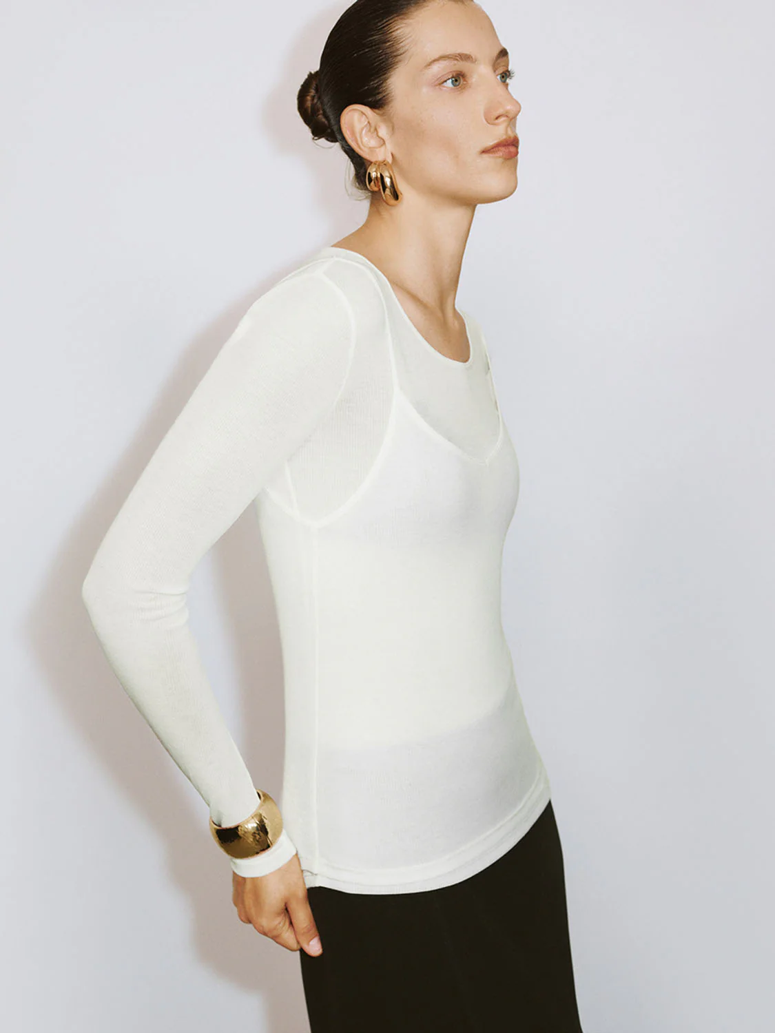 Skinny Long Sleeve T-Shirts - Image 5