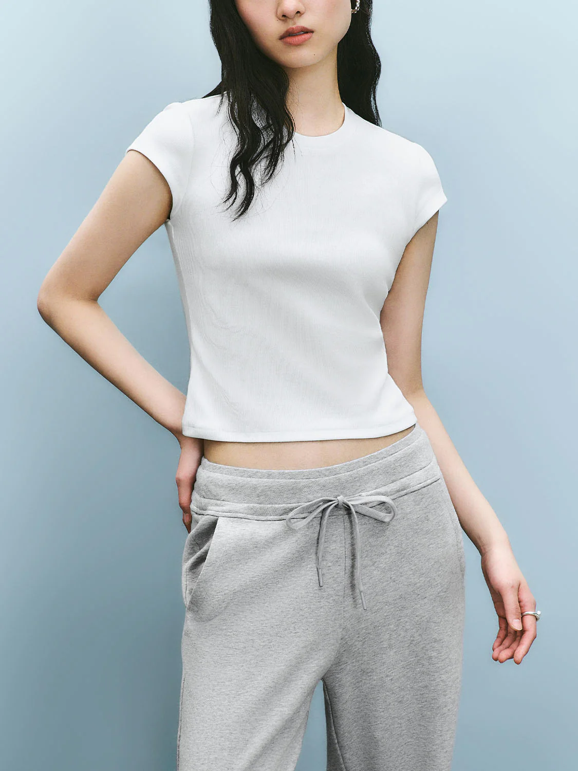 Skinny Short Sleeve T-Shirts - Image 34