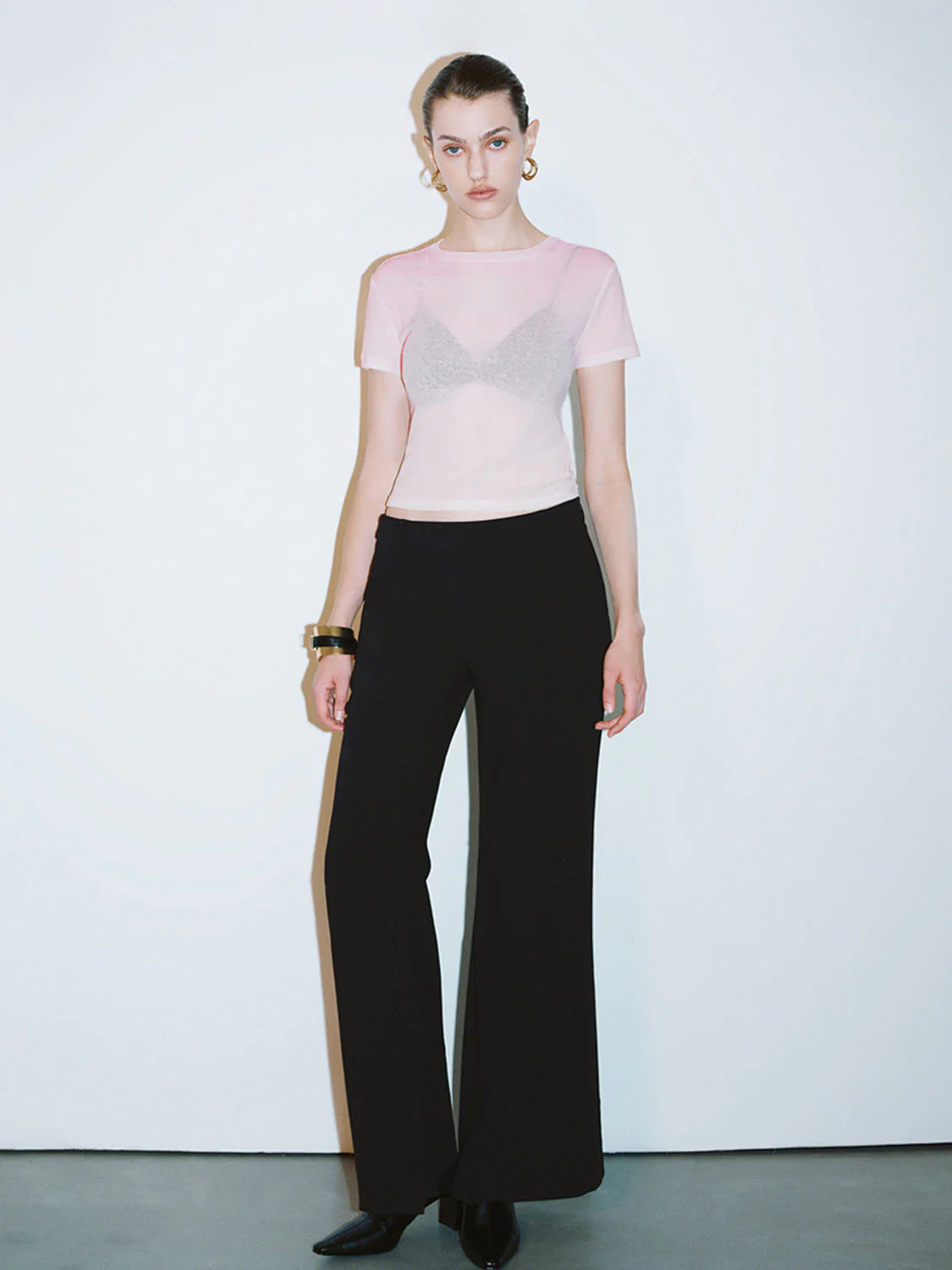 Skinny Short Sleeve T-Shirts - Image 2