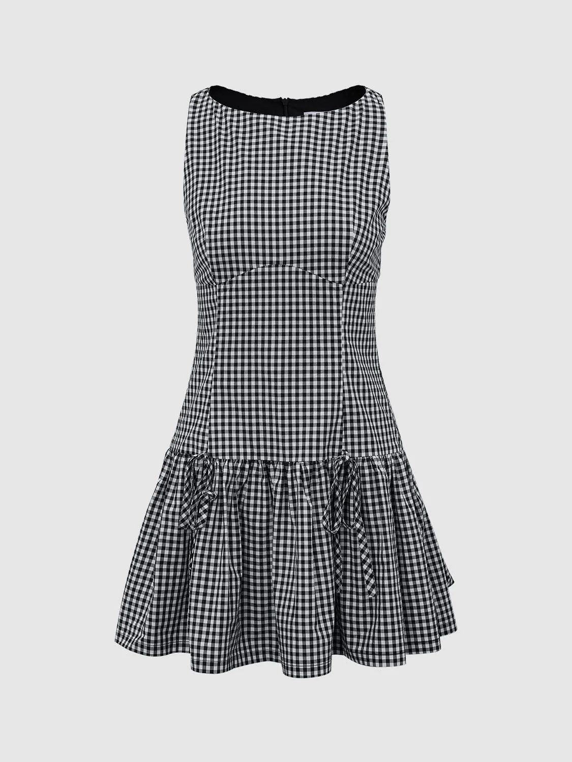 Sleeveless A-Line Mini Dresses - Image 7