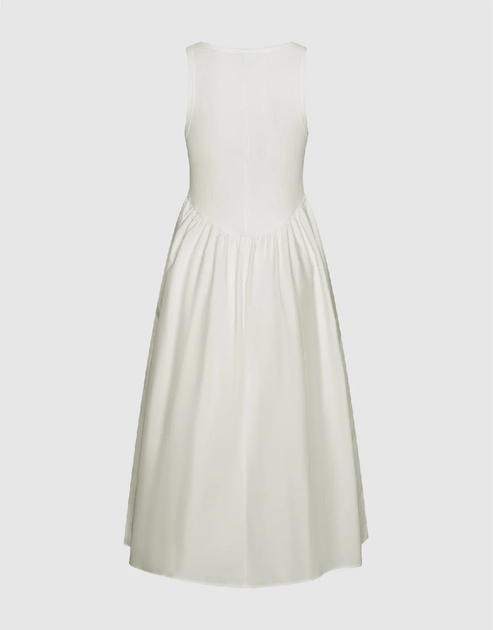 Sleeveless Crew Neck A-Line Dress - Image 13