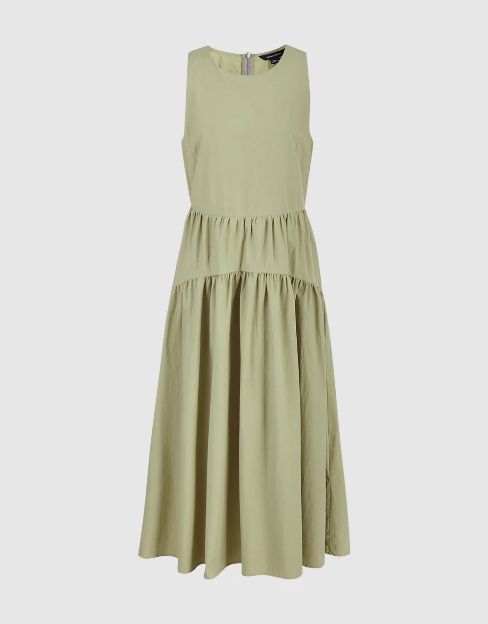 Sleeveless Crew Neck A-Line Dress - Image 18